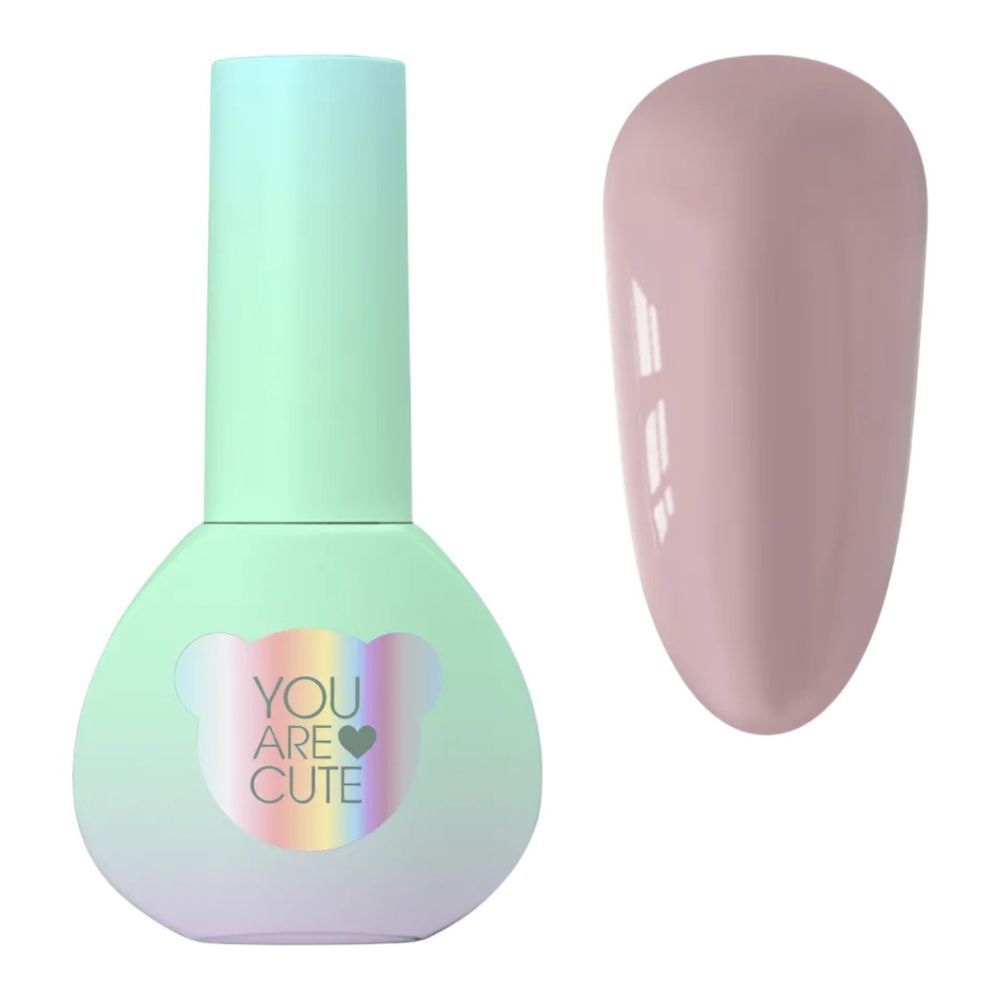 Гель-лак YOU ARE CUTE Color 12 світло-бежевий, 5 мл YACC12 фото