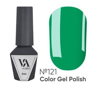Гель-лак Valeri Color №121 темный зеленый весенний, 6 мл GVA121 фото