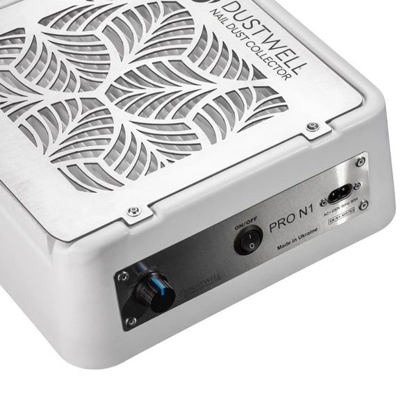 Витяжка настільна для манікюру DUSTWELL Pro N1 біла, 90 Вт DW02 фото