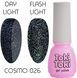 Гель-лак Toki Toki Cosmo 026, 5 мл, темно-синій світловідбиваючий