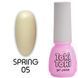 Гель-лак Toki-Toki Spring 05, теплый желтый, 5 мл