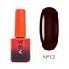 Гель-лак Dark Gel Polish №32 коричневый, 6 мл DGP3206 фото 1