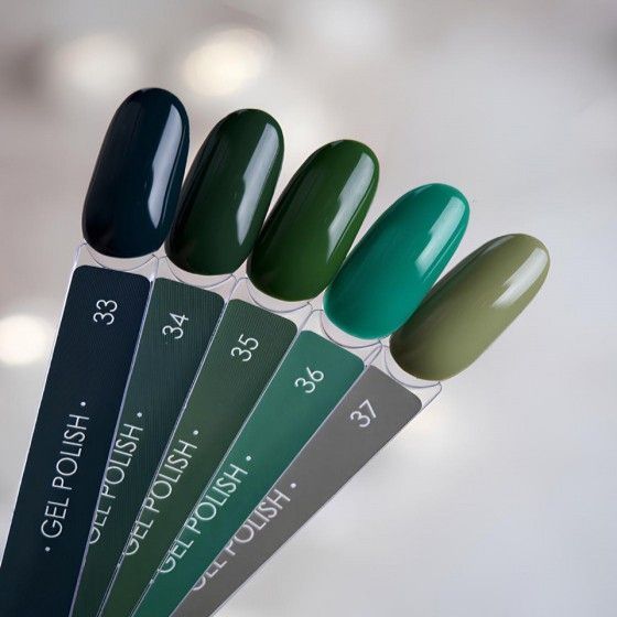 Гель-лак Dark Gel Polish №35 хакі, 10 мл DGP35010 фото