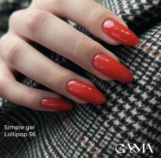 Гель GA&MA Simple Gel 036 Лоллипоп, 15 мл GGASI3615 фото