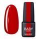 Гель-лак BABY Moon Red Chic №06 класичний червоний, 6 мл BMRC06 фото