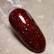 Гель-лак Dark Gel Polish №111 червоний з блискітками, 6 мл DGP11106 фото 3