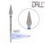 Фреза алмазна DRILL ME №660 Крапля 4.1 мм, синя насічка DRILLME660 фото
