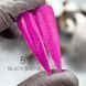 Гель-лак "Черный снег" SAGA Professional Black Snow 05 темно-розовый с черными точечками, 9 мл SGBS05 фото 2