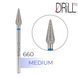 Фреза алмазна DRILL ME №660 Крапля 4.1 мм, синя насічка DRILLME660 фото 1