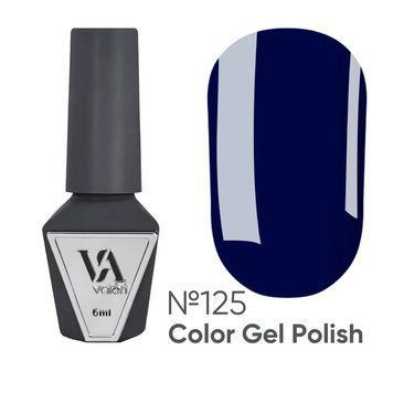 Гель лак Valeri Color №125 темно-синий, 6 мл GVA125 фото