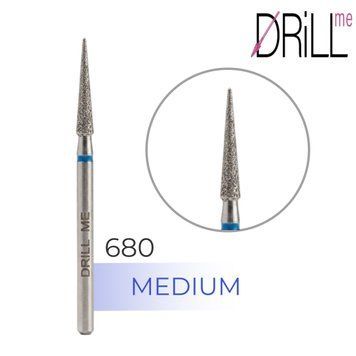 Фреза алмазная DRILL ME №680 Игла 2.5 мм, синяя насечка DRILLME680 фото