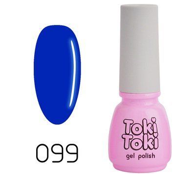 Гель-лак Toki Toki 099, 5 мл, індиго TT099 фото