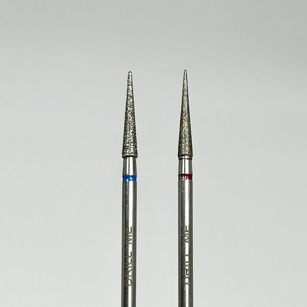 Фреза алмазна DRILL ME №680 Голка 2.5 мм, синя насічка DRILLME680 фото