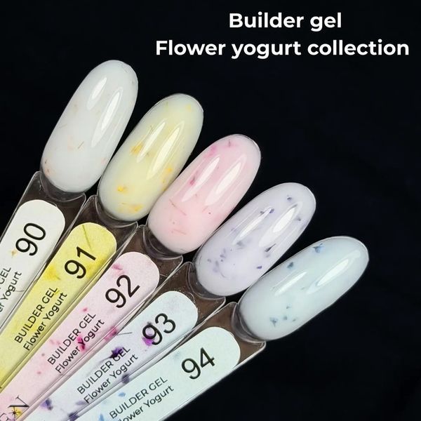 Гель для нарощування Edlen Flower Yogurt Edlen № 93, 30 мл BGEDLFG3093 фото