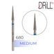 Фреза алмазна DRILL ME №680 Голка 2.5 мм, синя насічка DRILLME680 фото 1