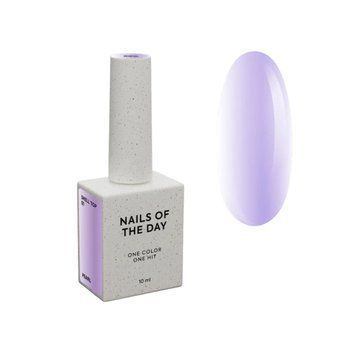 Топ без липкого слоя NAILS OF THE DAY Shell top №01 жемчужный с переливом фиолетовой втирки, 10 мл NDMPTS1 фото