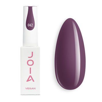 Гель-лак JOIA vegan 042, 6 мл, темно-ліловий JV042 фото