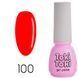Гель-лак Toki Toki 100, 5 мл, яскраво-червоно-жовтогарячий TT100 фото