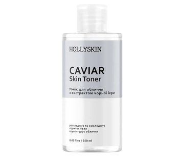 Тонік для обличчя HOLLYSKIN Caviar з екстрактом чорної ікри, 250 мл KOSHS45 фото