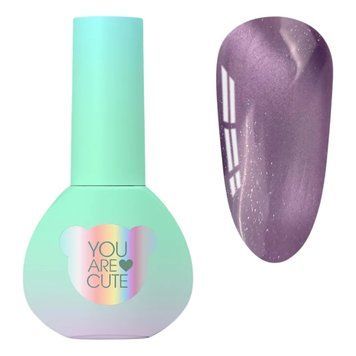 Гель лак кошачий глаз YOU ARE CUTE Color Seoul Cat Eye №4, лавандо-фиолетовый 5 мл YACCE04 фото