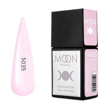Гель-лак MOON FULL Amazing Color Gel polish №5035 молочно-рожевий, 12 мл AMFC5035 фото