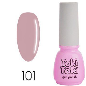 Гель-лак Toki Toki 101, 5 мл, кавово-рожевий TT101 фото