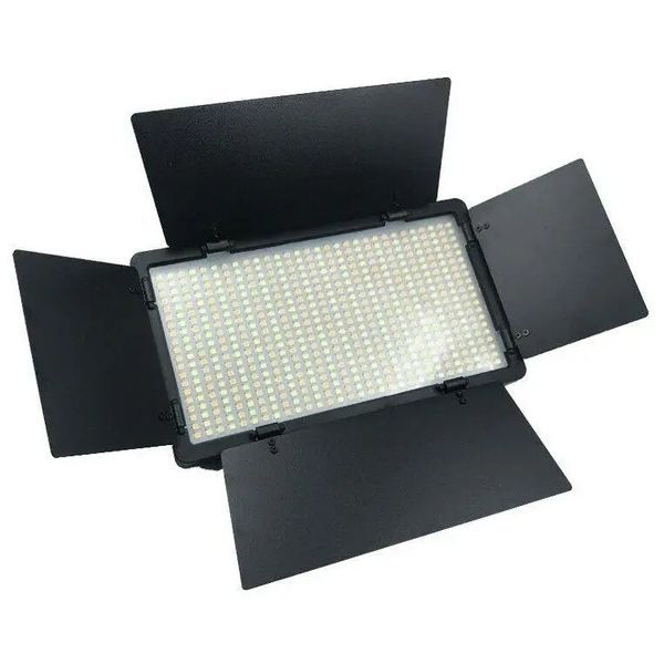 Прожектор, відеосвітло, PRO LED 600, 40 Вт зі штативом + два акумулятори для роботи без кабелю живлення LED34.1 фото