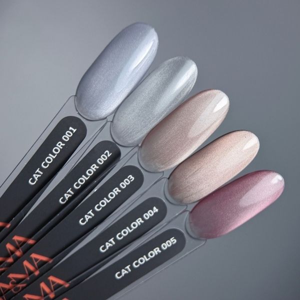 Гель-лак кошачий глаз GEMELY ex GA&MA Cat color 003 | Кэт колор 003 шелковый капучино, 6 мл GEXG003 фото