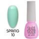 Гель-лак Toki-Toki Spring 10, м'ятний, 5 мл