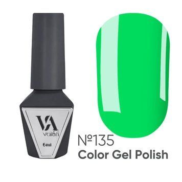 Гель-лак Valeri Color №135 неоново-зеленый, 6 мл GVA135 фото