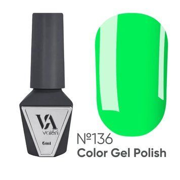 Гель-лак Valeri Color №136 неоново-салатовый, 6 мл GVA136 фото