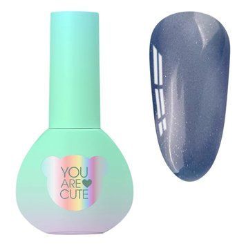 Гель-лак кошачий глаз YOU ARE CUTE Color Seoul Cat Eye №6, дымчано-синий, 5 мл YACCE06 фото