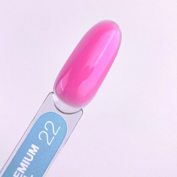 Гель для нарощування LUNAmoon Premium Gel 22 лілово-рожевий, 15 мл GPLUNA1522 фото