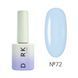 Гель-лак Dark Gel Polish №72 лавандово-блакитний, 6 мл DGP7206 фото 1