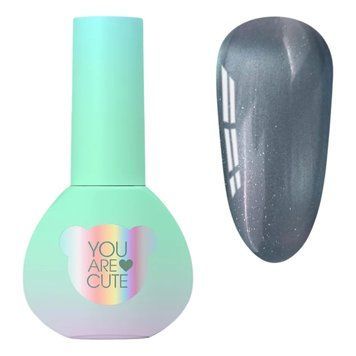 Гель лак кошачий глаз YOU ARE CUTE Color Seoul Cat Eye №7, серо-сиреневой, 5 мл YACCE07 фото