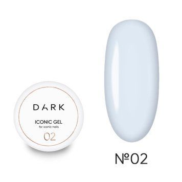 Гель для наращивания DARK Iconic Gel 02, 15 мл DICG0215 фото