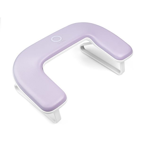 Комплект O NAIL для маникюра: лампа O NAIL UV/LED с технологиями ИИ и подлокотник O NAIL в фиолетовом цветах KONAIL03 фото