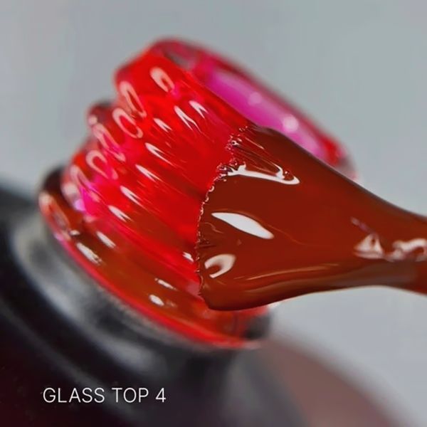 Топ без липкого слоя SAGA Professional Glass 04 тёмно-розовый, 9 мл SGTG04 фото