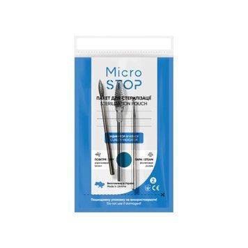 Прозрачные крафт пакеты Microstop PRO-зрачные 60х100, 100 шт SKM03 фото