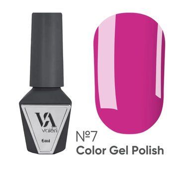 Гель-лак Valeri Color No07 ягодный розовый, 6 мл GVA07 фото