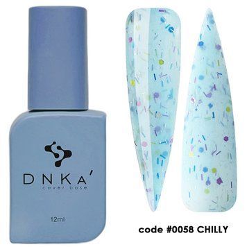 Камуфлююча база DNKa Cover Base 0058, 12 мл Chilly KBD0058 фото