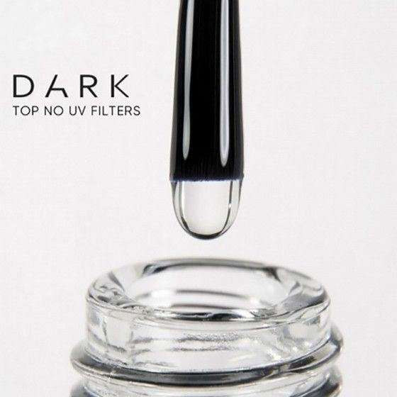 Топ без липкого шару DARK Top No UV Filters, 6 мл DNFTOP06 фото