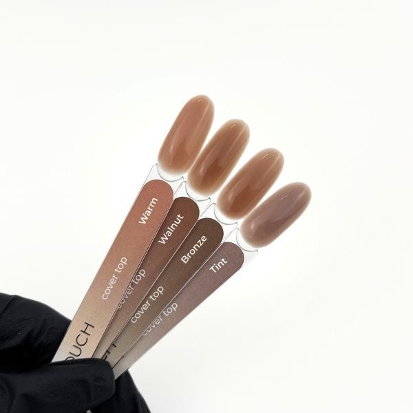 Топ без липкого шару TOUCH Cover Top Bronze бронзово-коричневий, 13 мл TCT13 фото